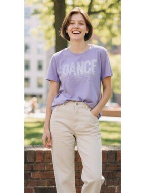 GAP KIDS Purple Short Sleeved DANCE Tee Girls XXL Size 16